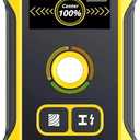 Premium Wall Scanner Stud Finder, Electronic Wall Stud Detector for Wood, Metal Studs, AC Wires, Joists, Pipes, Wire and Water Pipe Stud Finder, Visible Positioning Hole for Accurate Center Detection