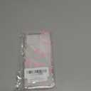 UEEBAI Bow Case for iPhone 16 Pro Max, Bling Glitter Ribbon Cover for Girl Women Clear Cute Slim Lightweight Pretty Pattern Anti-Yellowing Shockproof Protective Case - Pink