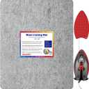 ZOMONETI 24" x 18" Wool Pressing Mat 100% New Zealand Felted Wool Ironing Mat Pad Blanket for Quilter, Sewing, Quilting Supplies and Notions