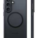 TORRAS Magnetic for Samsung Galaxy S26 Case, [12FT Military-Grade Protection] [Fit for MagSafe] Shockproof Protective Slim Case for Samsung S26 Case, DIY Buttons Thin Matte, Translucent Black