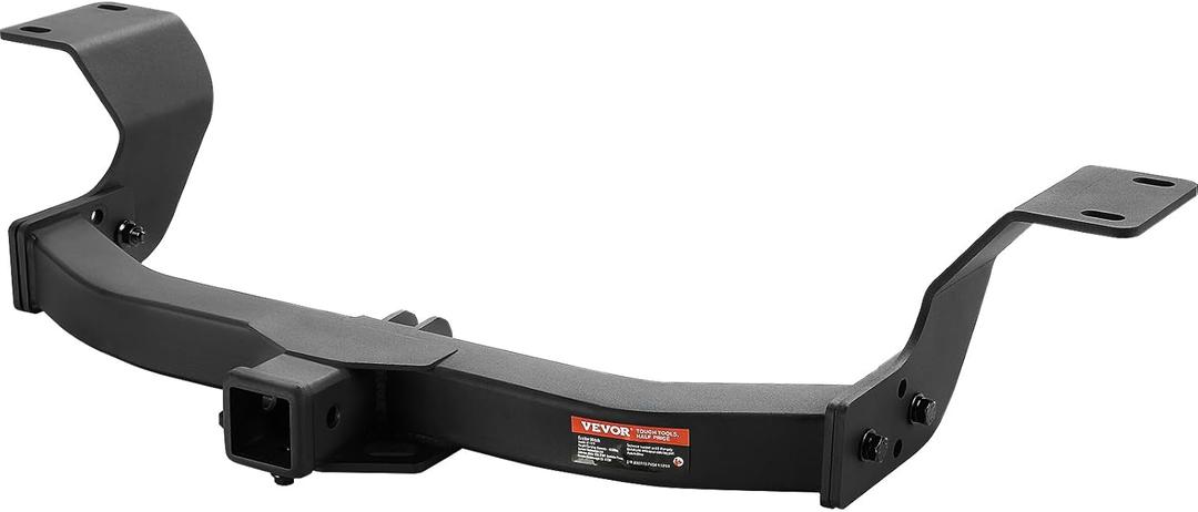 VEVOR Class 3 Trailer Hitch, Q455B Steel Tube Frame, 2-Inch Receiver and 6000 lbs Load-Bearing, Compatible with 2017-2023 Honda CR-V, Multi-fit Hitch Receive for Ball Mount, Cargo Carrier, Bike Rack