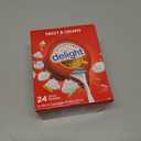 International Delight Coffee Creamer Singles, Sweet & Creamy, Shelf Stable Flavored Creamer, 24 Ct, 16 FL Oz, Pre-Portioned Creamers (EXP 10/29/25)