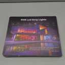 100 FT LED Lights For Bedroom, with 44 Key Infrared Remote Control And Bluetooth Application Smart LED Strip Lights, Music Synchronous Color Changing Light Strip, Used For Room, Kitchen Party Decoration