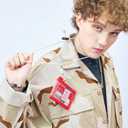 Rough Enough Clear ID Badge Holder Card Wallet with Lanyard 2 Pack Black Red, PVC, Water-Resistant, for Work Travel