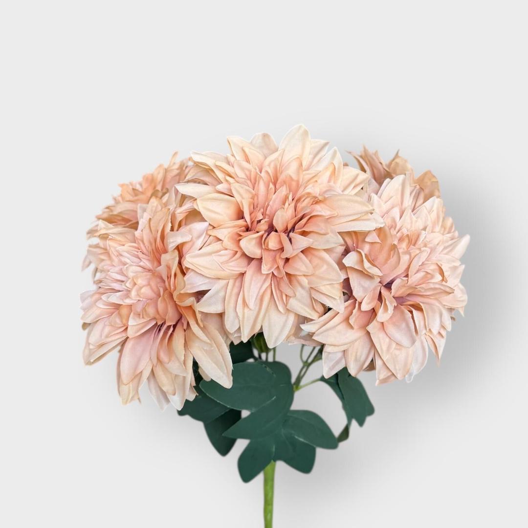 20 Packs Christmas Tree Glitter Faux Poinsettia Flowers Ornaments for Home Outdoor Decoration (Rose Gold,3/4/ 6 inch)