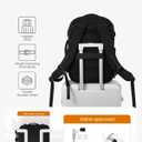 LOVEVOOK 40L Travel Backpack for Women, Airline Approved Carry On Backpack with 2 Packing Cubes, Waterproof Personal Item Bag Fits 17" Laptop, TSA Traveling Essentials Weekender Overnight Backpack