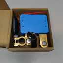 Remote Battery Disconnect Switch 12V, 240A, Kill Switch for Car Prevent Battery Drain, Anti-Theft Battery Cut Off Switch with Protect Cover, Voltage Protection to Prevent Drain for Auto, RV, Truck (Black)