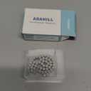 0.17''0.35'' Neodymium Cylinder Magnets,50pcs Tiny Rod Magnet for Whiteboard,Refrigerator,Map Magnets,Magnetic Bracelet for Men Women,Magnetic Ring Jewelry (Silver)