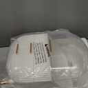 Makeup Organizers, Make Up Organizer for Vanity, Countertop Cosmetic Storage with Drawers and Transparent Cover for Bedroom Bathroom, White