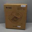 Tenswa Collapsible Foot Spa Bath Massager with Heat, Bubbles, Pedicure Foot Spa with 8 Rollers, Tub for Stress Relief, Soaker with Mini Acupressure Massage Points & Temperature Control Blue