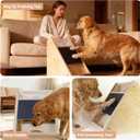 Dog Nail Scratch Board with Treat Box and Replaceable Sandpaper