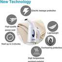 URPOWER Steamer for Clothes Steamer, Portable Handheld Garment Fabric Steamer Fast Heat-up Powerful Clothes Steamer with High Capacity for Home and Travel - Not for Abroad