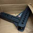 CURT 45908 Adjustable Pintle Hitch Combination, 2-1/2-Inch Receiver, 6-Inch Drop, 2-5/16-Inch Ball, 20,000 lbs