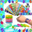 Dilycery 120 Pack Easter Egg Fillers Toys for Kids, Easter Party Favors Small Toys for Egg Stuffers Basket Stuffers, Easter Prizes for Kids Treasure Box Toys for Classroom