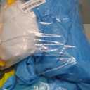 12FT Giant Christmas Inflatables Decoration Dinosaur Built-in Bright LED Lights & Extra Strong Blower Blow Up Yard Decoration Blowups with Large Huge Xmas Wreath Hat for Holiday Party Xmas New Year