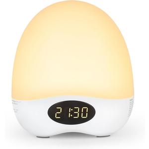Egg Night Light for Nursery, Portable Rechargeable Baby Nightlight with Touch Control & RGB Color Changing, Dimmable Breastfeeding Lamp with Timer, Cute Wireless Night Light