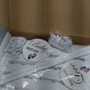 Wooden Crate Closet - Customizable Wooden Crate Box with Dual Rod System, Personalized Baby Basket Alphabet Letters, Easy Assembly Baby Baskets (Rustic White)