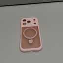 MOCCA Design for iPhone 17 Pro Case, Compatible with Magsafe [Premium Invisible Magnetic Ring Stand] [Military Drop Protection] Full Camera Guard Translucent Matte Slim Phone Cover 6.3",Pink