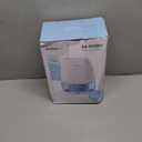 AlohaAir Dehumidifiers for Home, 34 oz Small Dehumidifier for Room, Quiet Dehumidifiers for Bathroom, Bedroom, RV, Closet with Auto Shut Off, 7 Colors Night Light (White)