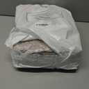 JOLLYVOGUE Calming Dog Beds Large Sized Dog, 36in Donut Washable Large Pet Bed, Anti-Slip & Anti-Anxiety Fluffy Faux Fur Round Dogs Bed, Fits up to 80 lbs Pets (Cream Brown)