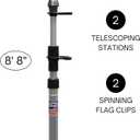 Telescoping Aluminum Portable Flagpole