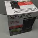 BLACK+DECKER 12-Cup Digital Coffee Maker, Programmable, Washable Basket Filter, Sneak-A-Cup, Auto Brew, Water Window, Keep Hot Plate, Black