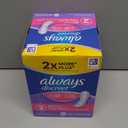 Always Discreet Incontinence Panty Liners for Bladder Leaks, Size 2, Very Light Absorbency, 120 Count