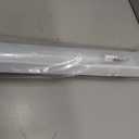 Patent Pending, Adjustable Double Bubble Door Sweep, Draft Stopper, Under Door Seal for Exterior Doors, 1 3/4" x 36", White (36 inch)