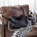 Hobo Bag for Women Shoulder Crossbody Purse Work Daily Handbags with Adjustable Strap