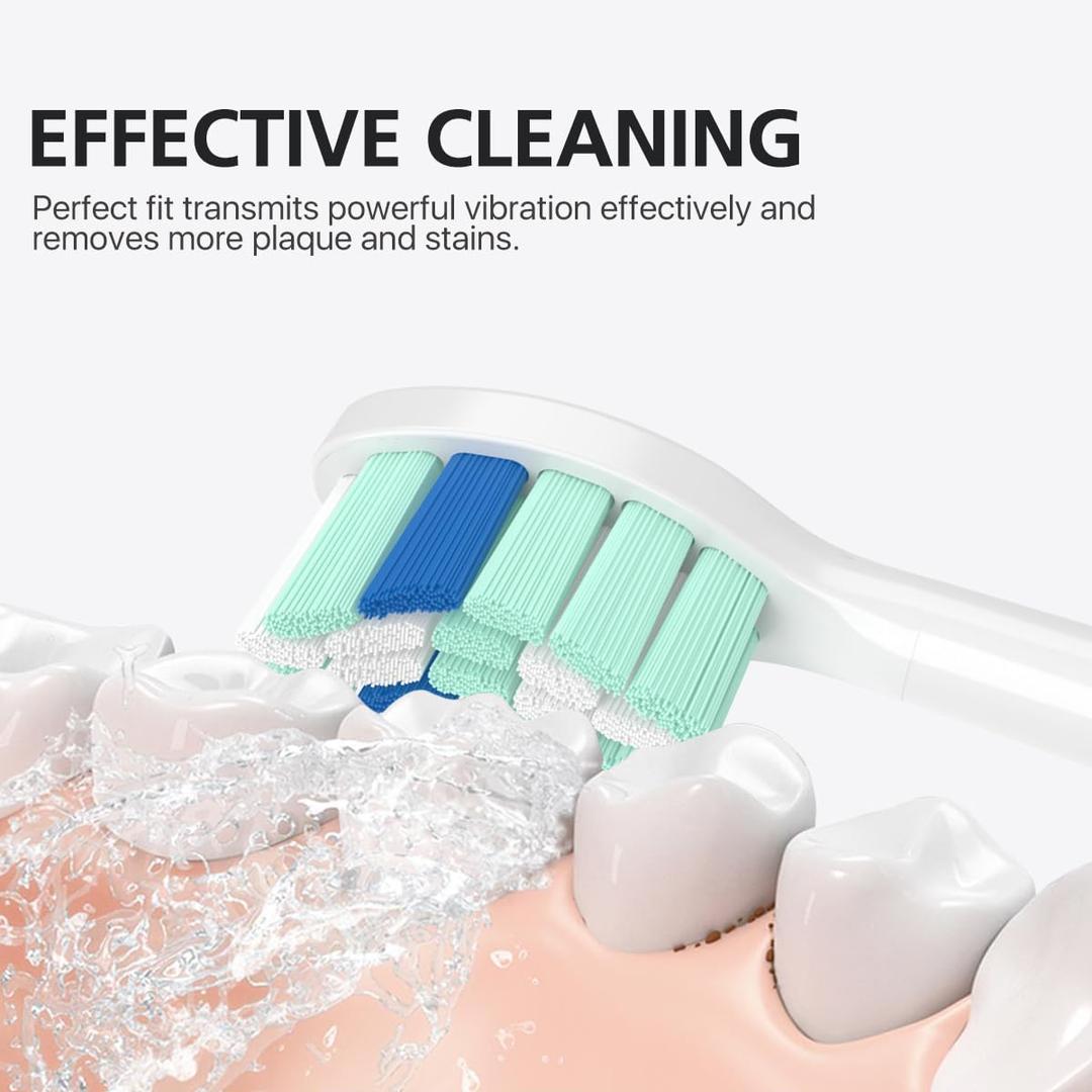 Replacement Toothbrush Heads for Philips Sonicare Replacement Heads C2 C1 4100 G2 W A3,Replacement Brush Head Compatible with Phillips Sonicare Electric Toothbrush, for Philips Sonic Care Brush,7 Pcs