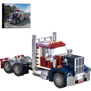Semi Truck Building SetsCity Tow Truck Toy Building Block Set for Adults and Boys268PCS
