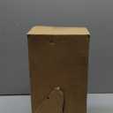 Raised Dog Bowls for Medium Sized Dogs  Wooden Elevated Dog Feeder Stand with 2 Stainless Steel Bowls + Chew Treat (14 x 7 x 6)