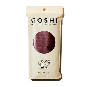 GOSHI Exfoliating Shower Towel - Rip-Resistant Exfoliating Washcloth for All Skin Types - Made in Japan