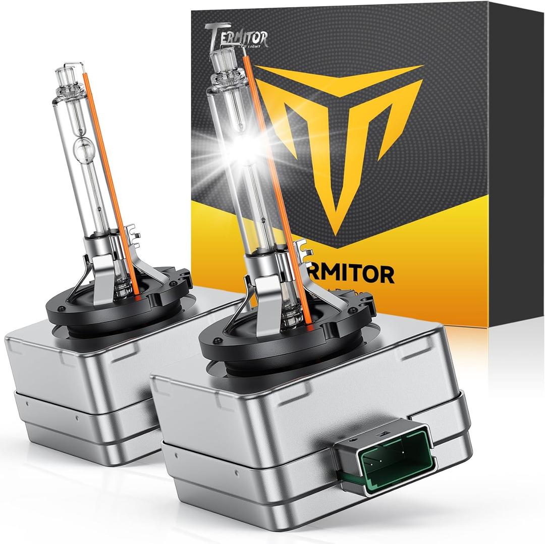 Termitor 2026 D3S HID Bulbs, 800% Ultra-Bright, Pack of 2