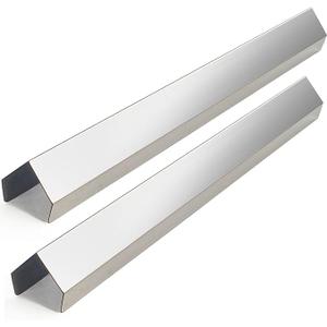 (Pack of 2) Sunrise Kitchen Supply Stainless Steel Deep Fryer Joining Strip/Connector (23 3/8"L x 2 3/8"W x 2 1/4"H)