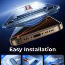 MAGIC JOHN 2 Pack for iPhone 16 Pro [6.3 inch] Tempered Glass Screen Protector, HD Clear, Bubble Free, Easy Installation, Auto Dust-Elimination, 16Pro 6.3''