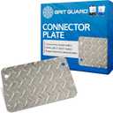 Grit Guard Dual Bucket Dolly Connector Plate, Connect 2 Bucket Dollies, Heavy-Duty Aluminum Plate, Works with 2 & 3 Casters, Auto Detailing, Car Wash Essentials