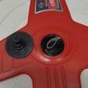 WISEUP 300 Ft Tape Measure Standard and Metric Industrial Long Measuring Tape Fiberglass Engineer's Open Reel Dual Sided Measuring Wheel (300 FT)