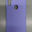 Galaxy A11 Case 6.4 inch (2020), Soft Liquid Silicone Protective and Anti-Scratch Microfiber Lining Shockproof Compatible with A11 Cover (Purple)