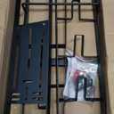 Lasvea Vacuum Stand for Dyson V6, V7, V8, V10, V11, V12, V15 Cordless Cleaners - Heavy Base Metal Bracket Holder with Trigger Lock, On/Off Control Clamp, Accessory & Attachment Storage