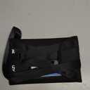 Airplane Foot Hammock, Portable Airplane Footrest, Adjustable Foot Hammock for Plane Travel to Relax Your Feet,Leg Rest for Long Flights,Travel Essentials,Office Footrest(Black)