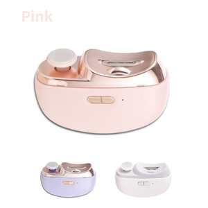 Allyplay 2026 Upgraded Electric Nail Clipper, Electric Nail File, 2 Speeds Automatic Nail Trimmer with LED Light & Clip Storage - USB Rechargeable for Baby, Kids, Adults, Seniors