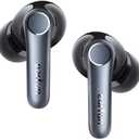 EarFun Air Pro 4 Adaptive Hybrid Noise Canceling Wireless Earbuds, Qualcomm Snapdragon Sound, aptX™ Lossless, 6 Mics AI CVC 8.0 Call, LDAC Hi-Res Audio, 52H Playtime, Bluetooth 5.4, in-Ear Detection