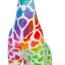 Melissa & Doug Rainbow Giraffe Lifelike Plush, Lifelike Stuffed Animal - Giraffe