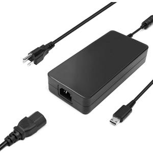 280W 20V 14A USB Tip Laptop Charger Compatible with GE66 Dragonshield 10SFS MSI GE66 GE76 Raider GP76 GP66 Leopard ADP-280BB B A18-280P1A Power Supply Adapter Cord