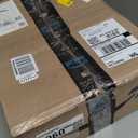 Record Player with External Bookshelf Speakers BeltDrive Vintage Turntable for Vinyl Records Passive Dual Stereo Speakers LP Players 3 Speed Wireless AUX Headphone Input Auto Stop Retro Brown Wooden