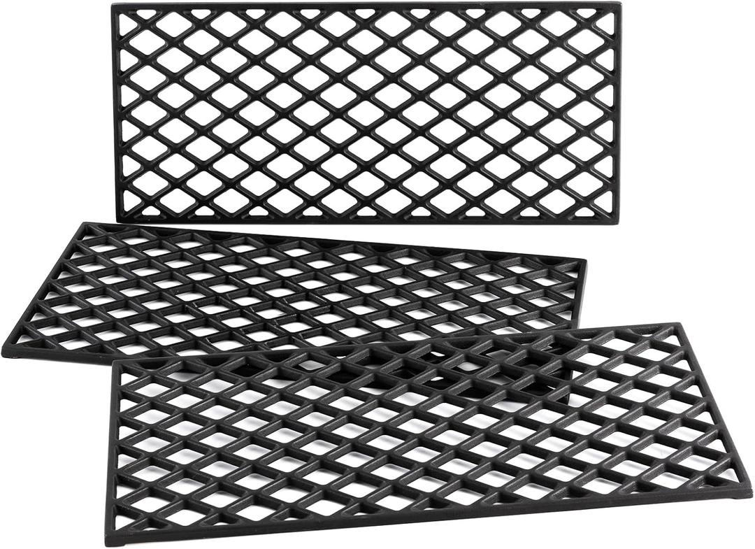 GR2210601-MM-00 Grates Grill Replacement Parts for Members Mark Grill Grates GR2210601-MM-00 Cast Iron Cooking Grid Members Mark Rankam Grill Parts GR2210601MM00 Sam's Club 3 Pieces