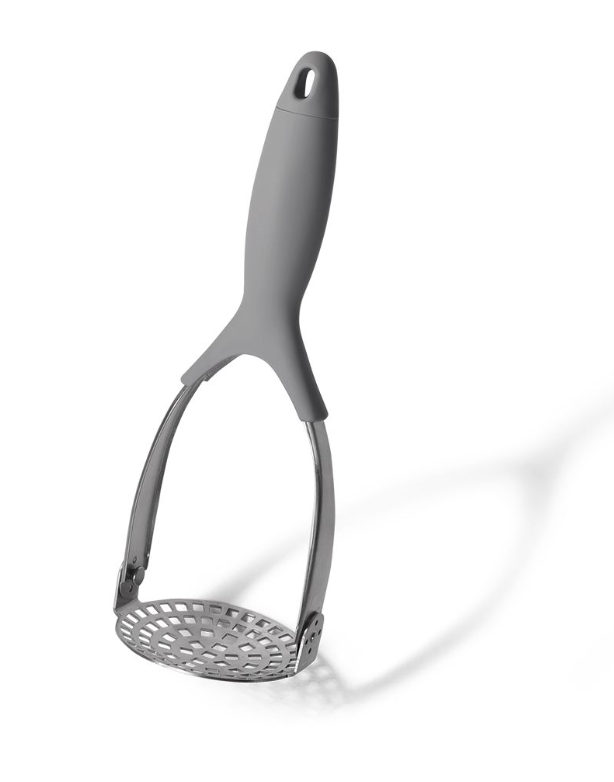 Stainless Steel Potato Masher Heavy Duty, Hand Smasher Kitchen Tools for Beans, Vegetables, Avocado, Food and Friut