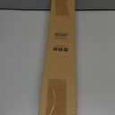 Hei!Dear 2 Pack Blackout Curtain Rod for Windows 48 to 84 inch (4-7Ft), Wrap Around Room Darkening Curtain Rods, 5/8" Samll Adjustable Modern Decorative Window rod,Black