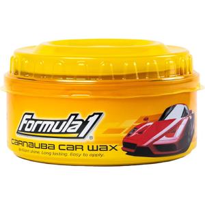 Formula 1 Carnauba Car Wax Paste - High-Gloss Shine - Polish for Car Detailing to Shine & Protect Remove Haze and Paint Swirls w/ Micropolishing Agents Car Cleaning Supplies (12 oz)